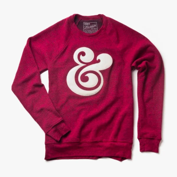 Premium Ampersand Crewneck